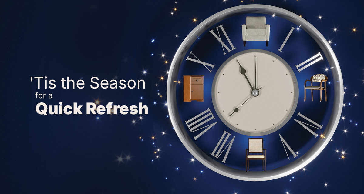 How Quick-Ship furniture can refresh your senior living community before the holidays